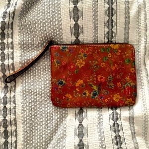 Wild flower wristlet